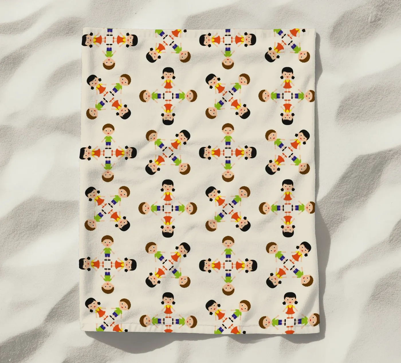 Children pattern telo mare da kathrinmay