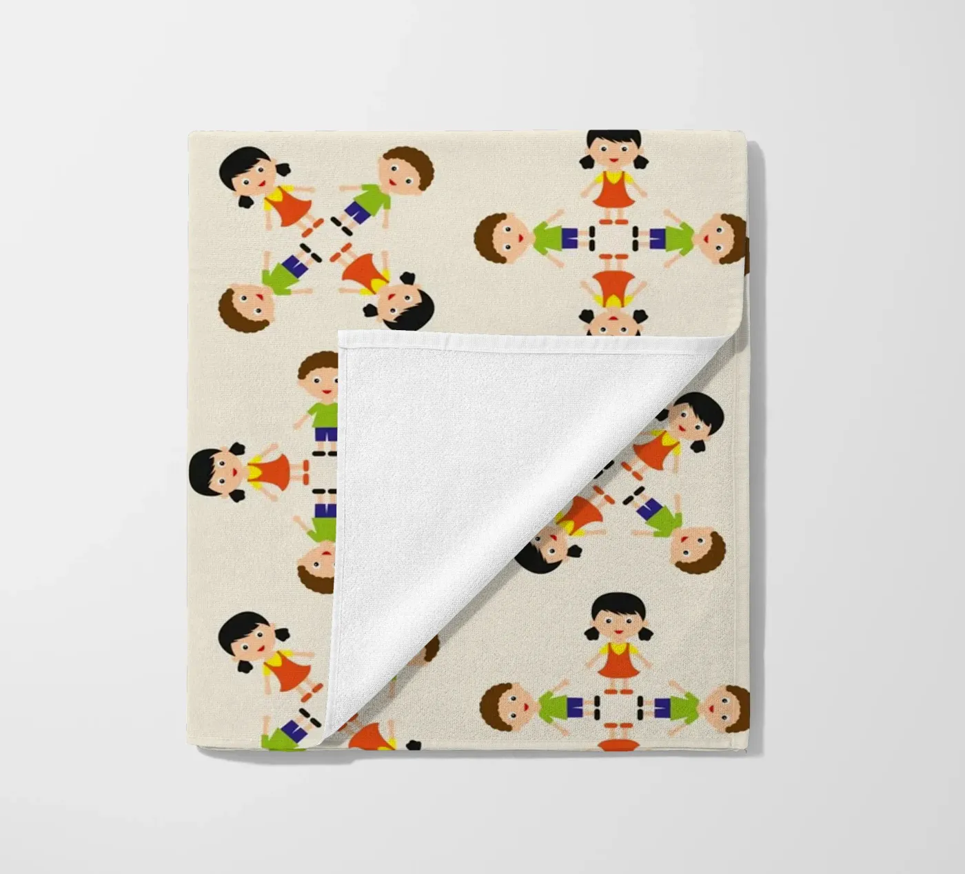 Children pattern Strandtuch von kathrinmay
