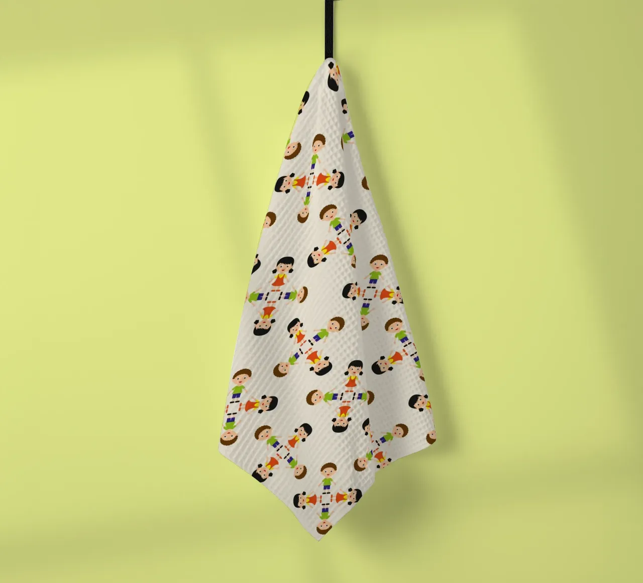 Children pattern canovaccio da cucina da kathrinmay