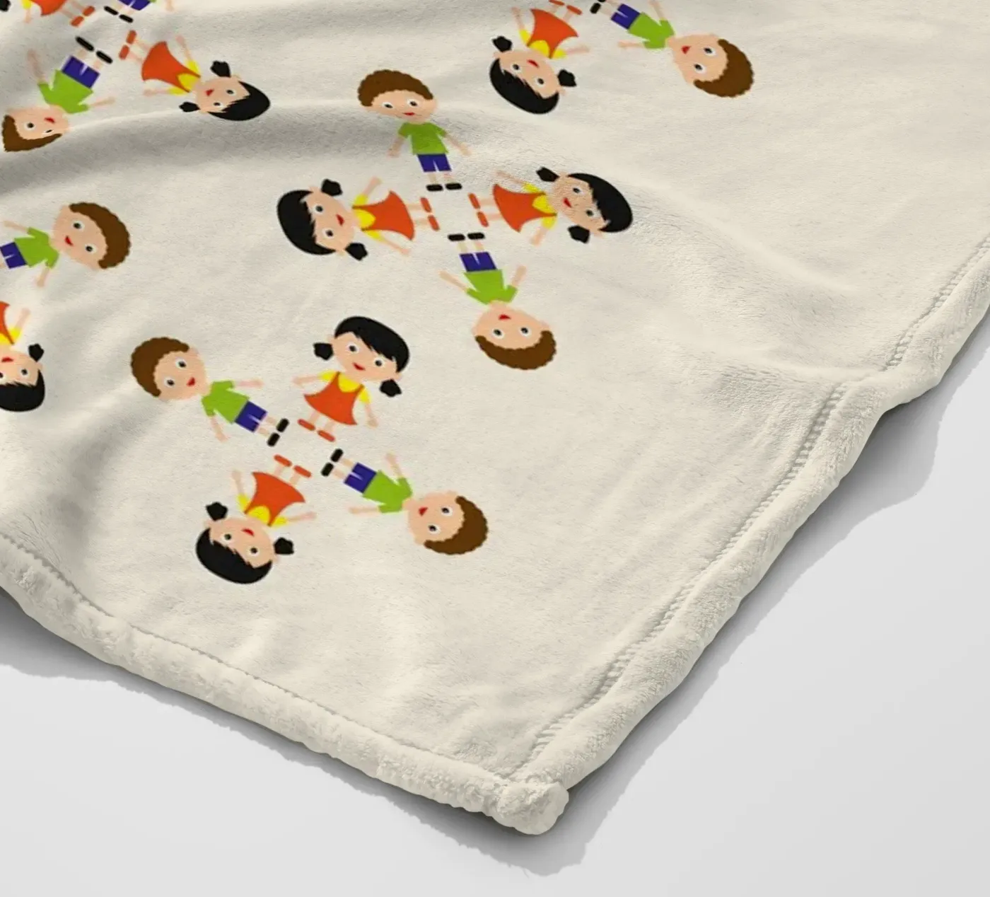 Children pattern coperta in pile da kathrinmay
