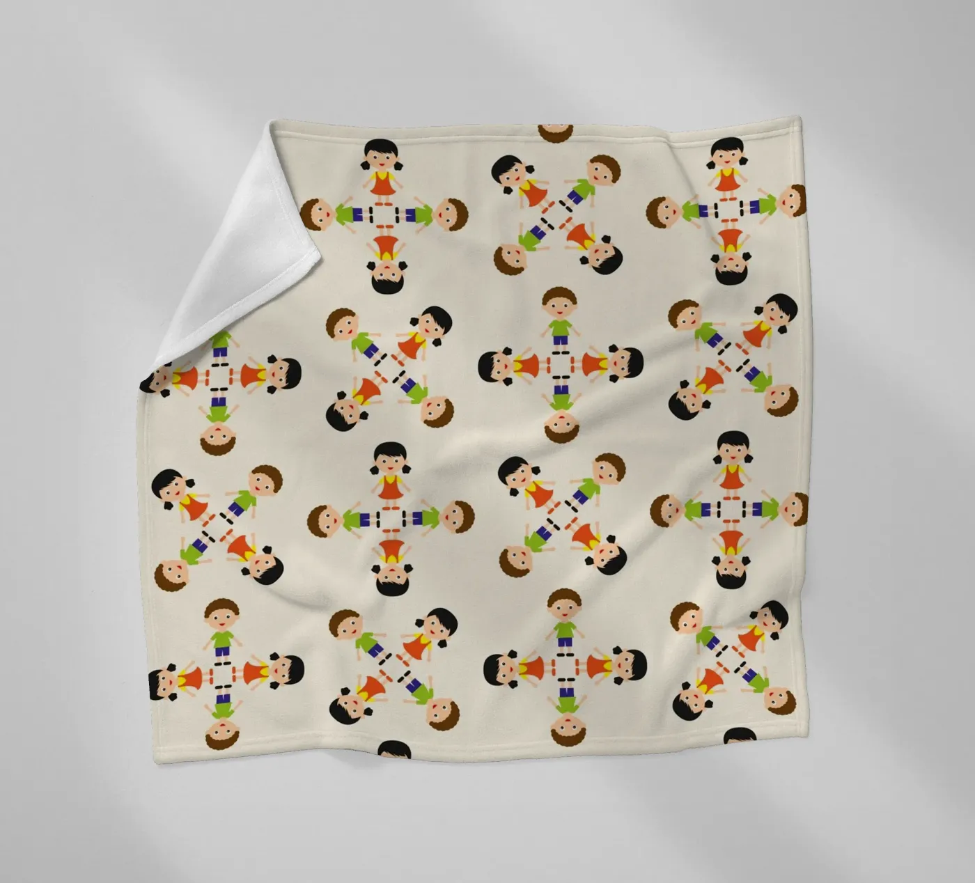 Children pattern coperta in pile da kathrinmay