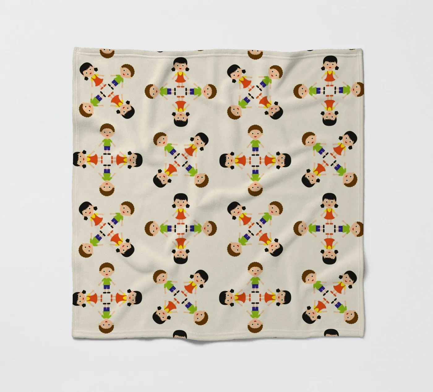 Children pattern coperta in pile da kathrinmay