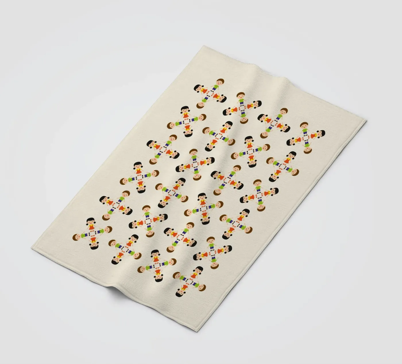 Children pattern coperta in pile da kathrinmay
