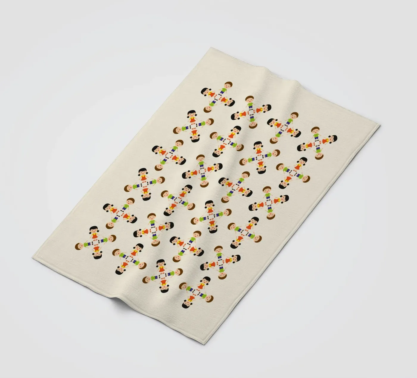 Children pattern coperta in pile da kathrinmay