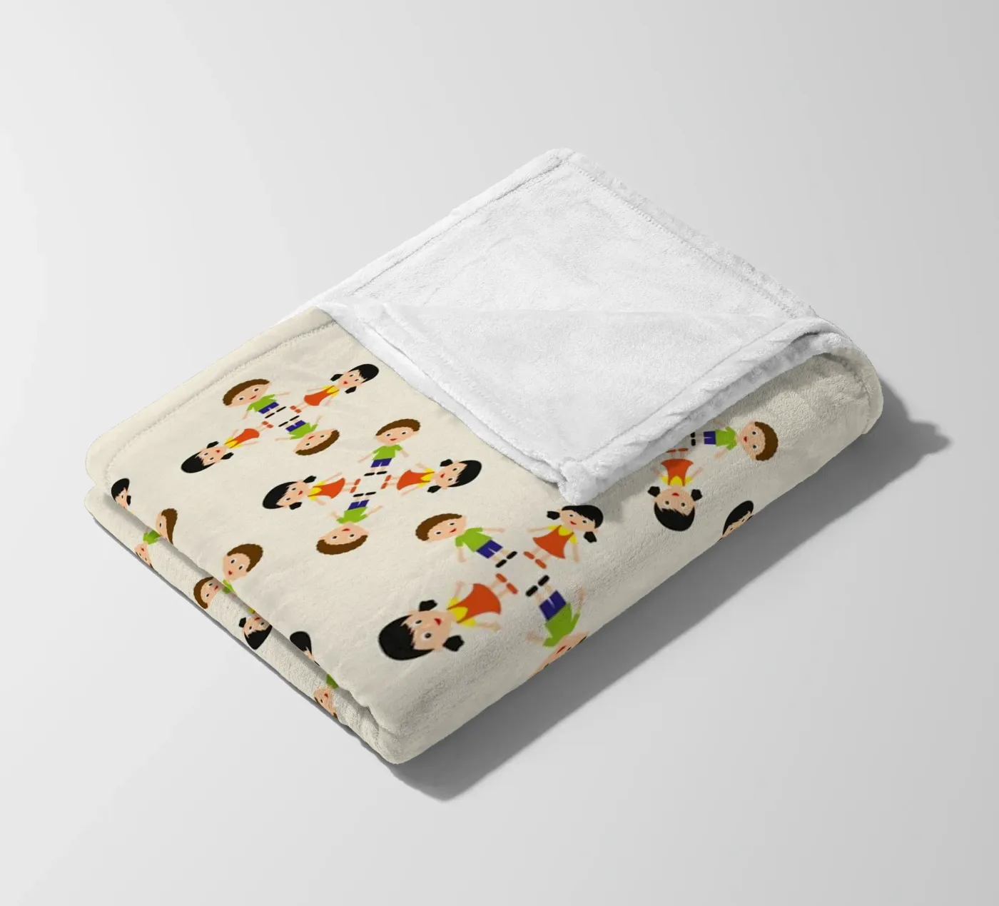 Children pattern coperta in pile da kathrinmay