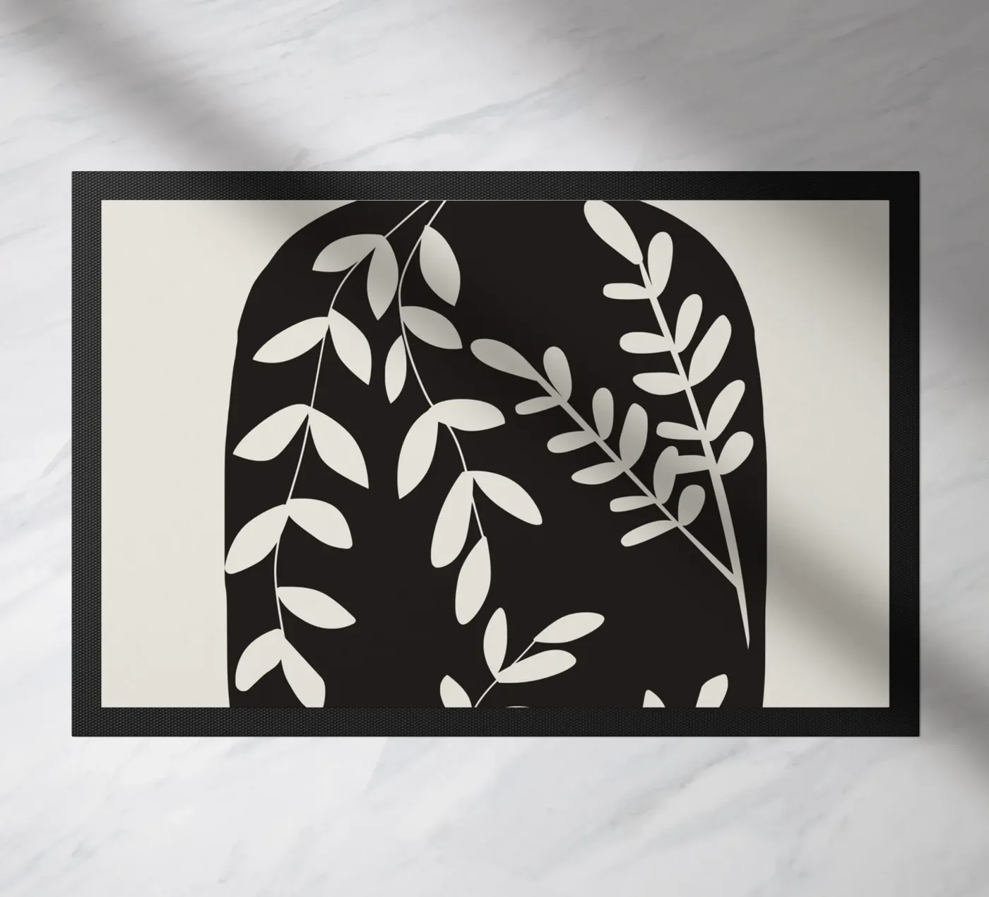 Planted jar doormat by Little Dean