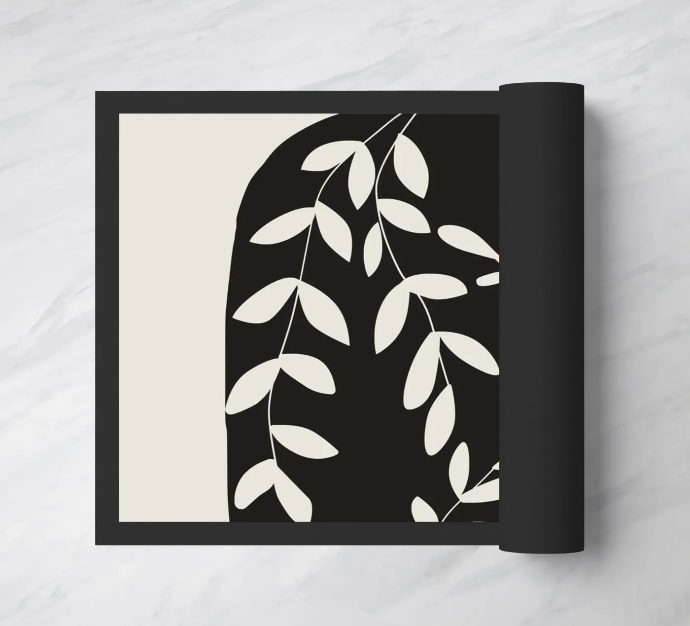 Planted jar doormat by Little Dean