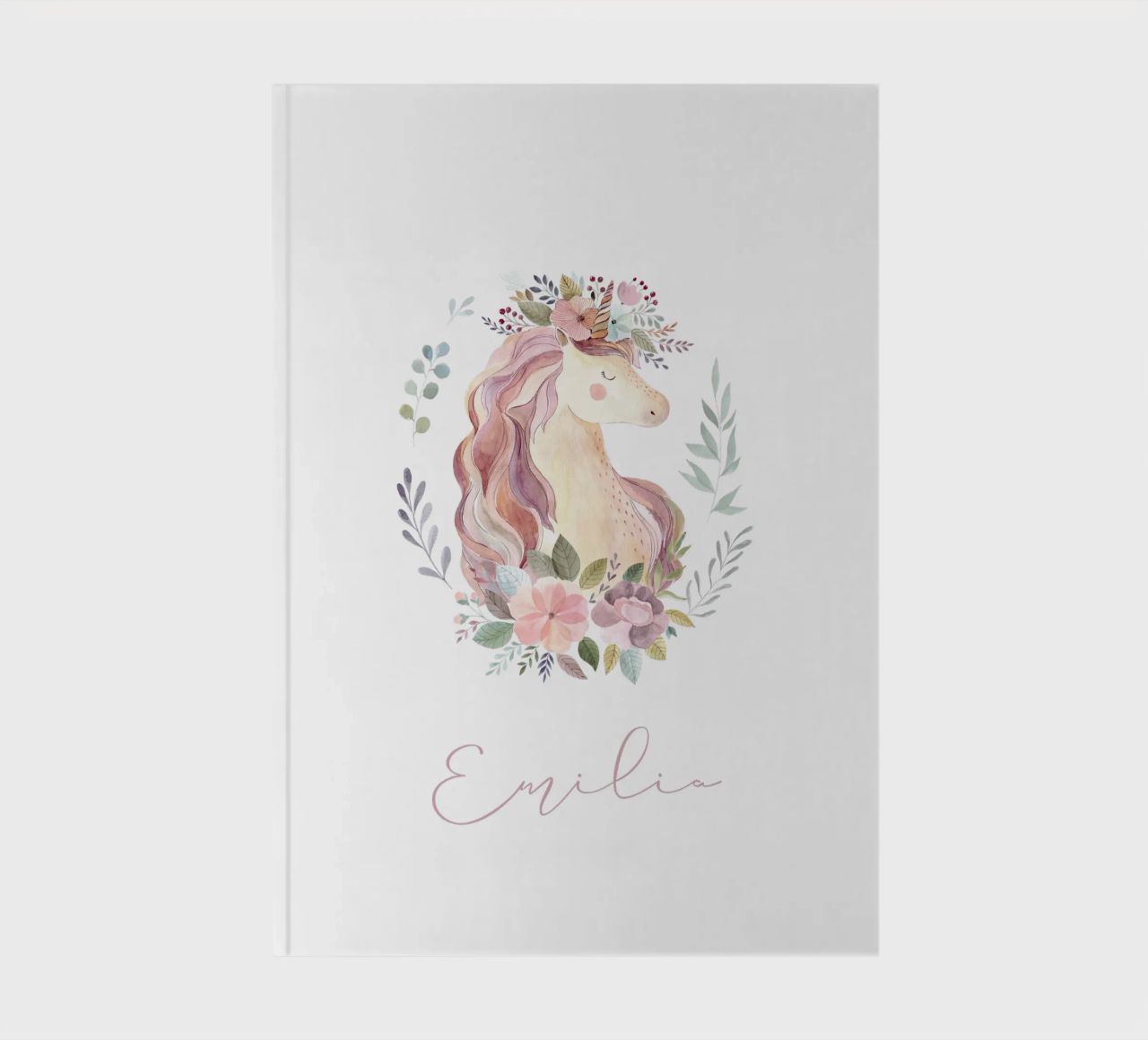 Einhorn Notizbuch von Kartenliebe