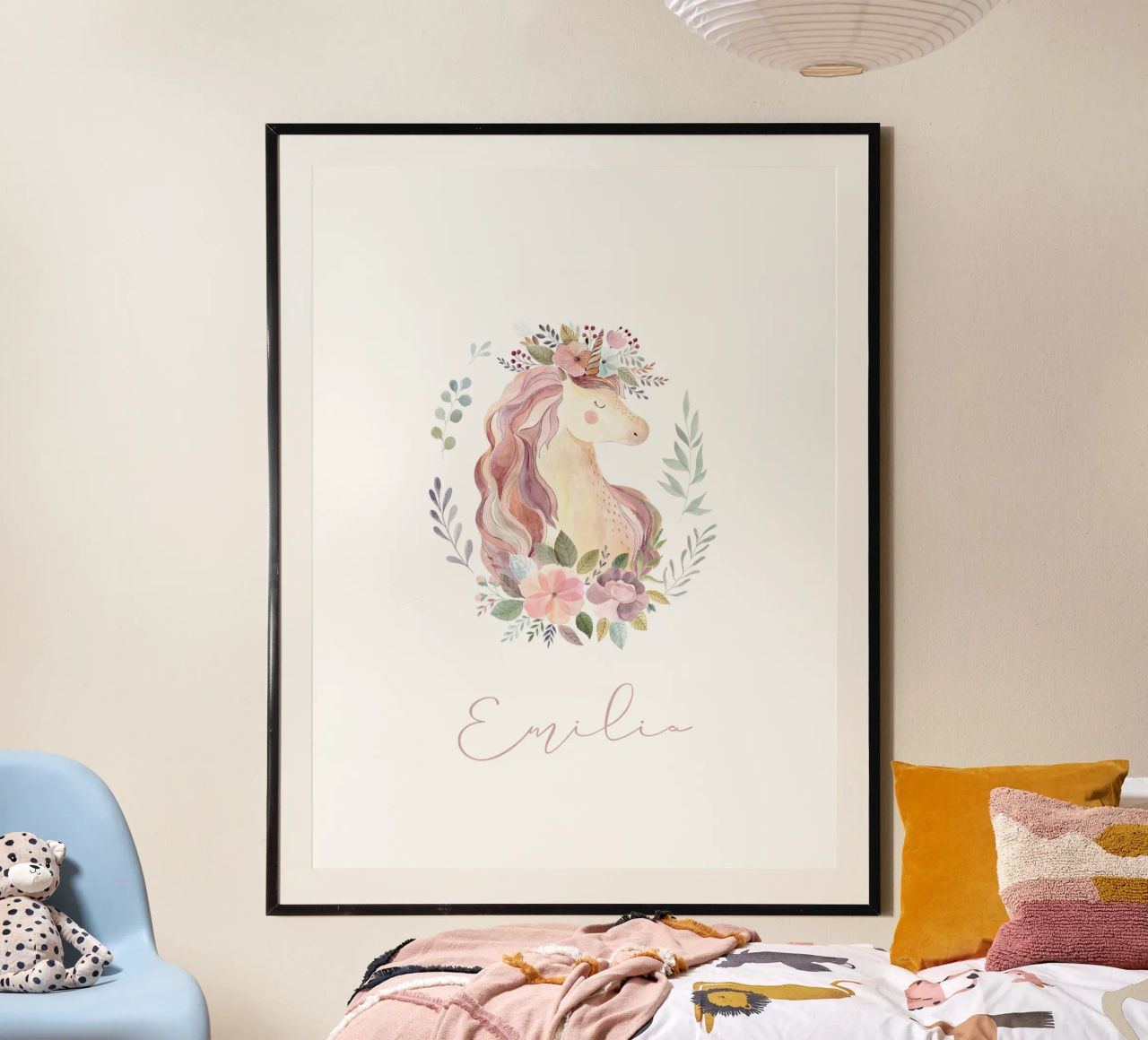 Einhorn Poster von Kartenliebe