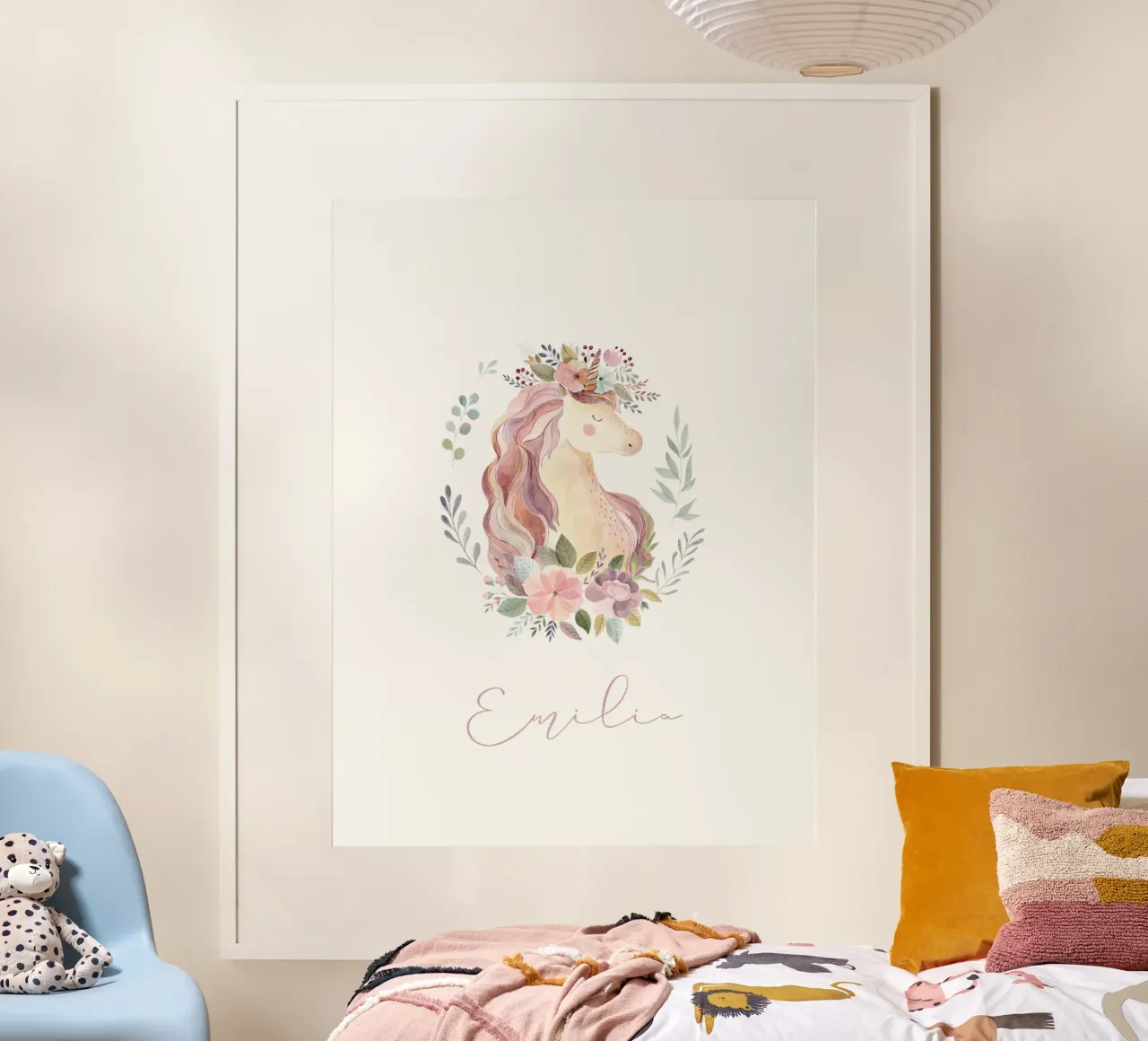 Unicorn poster by Kartenliebe