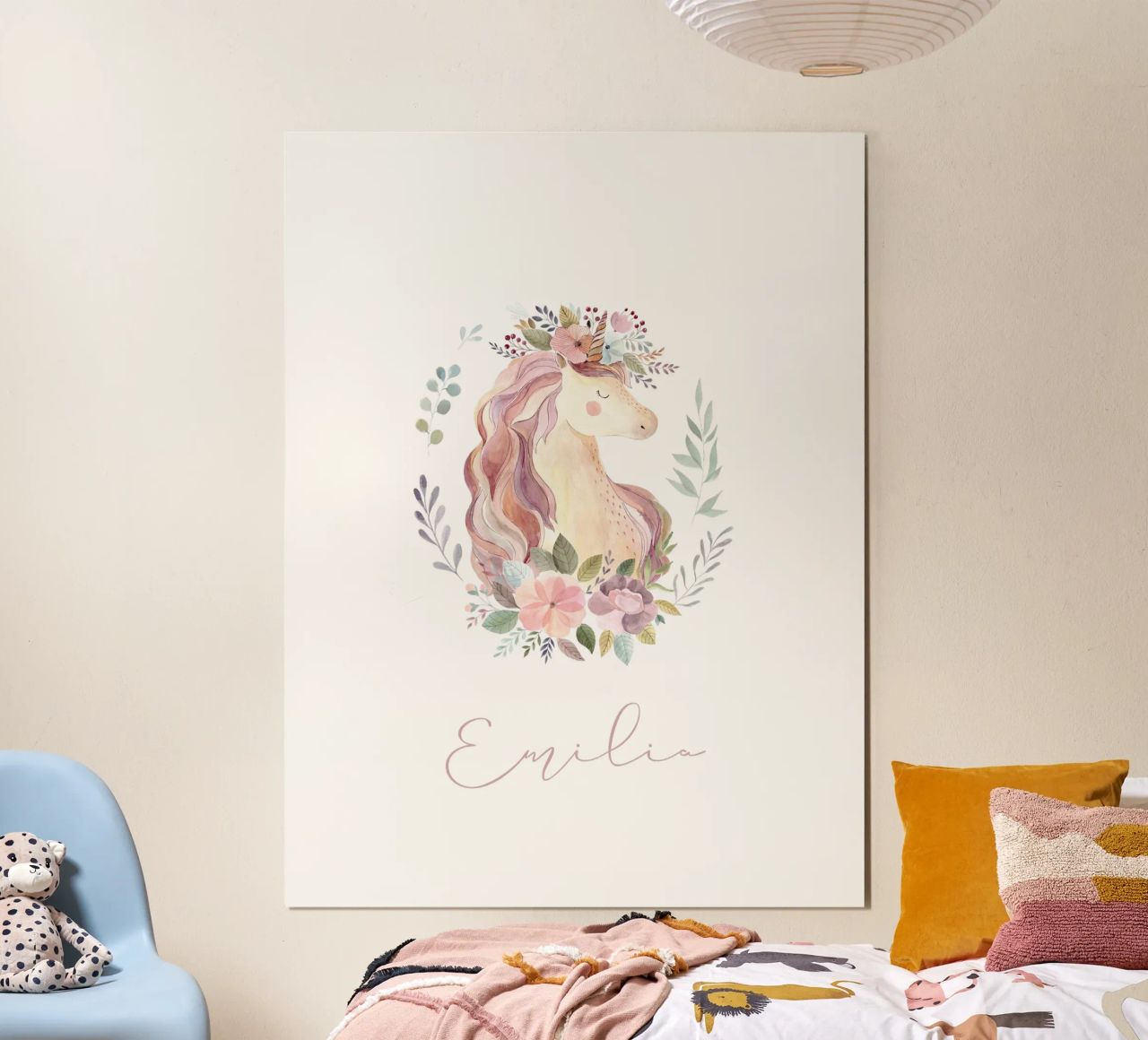 Einhorn Poster von Kartenliebe