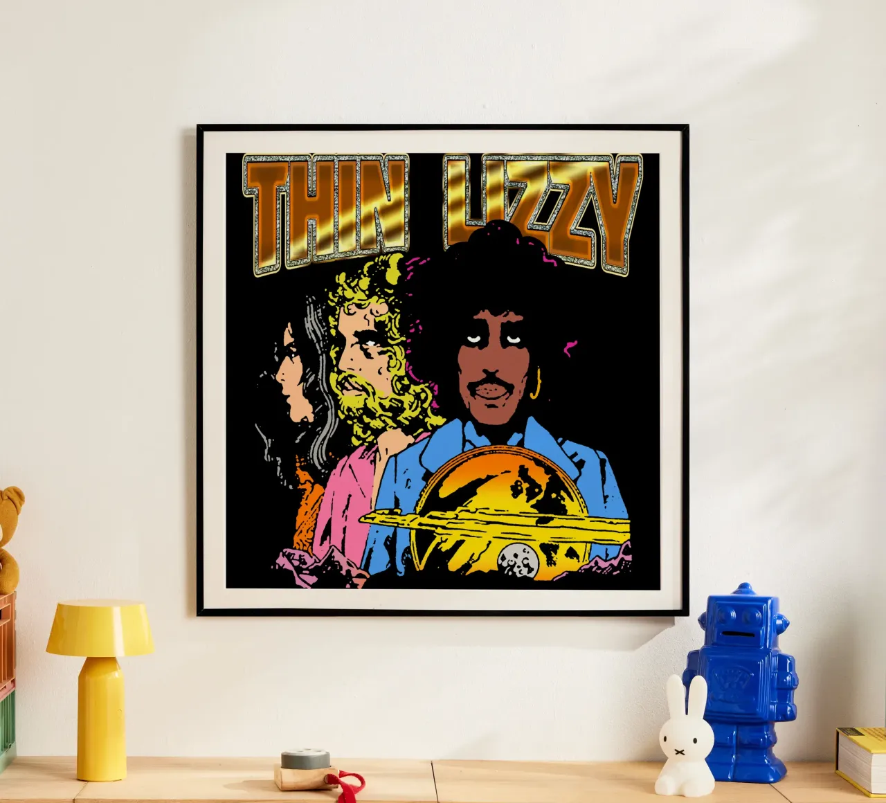 Gonna Silhouette Thin Lizzy poster da imstildreaming