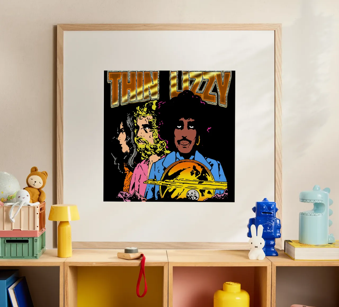 Gonna Silhouette Thin Lizzy poster da imstildreaming