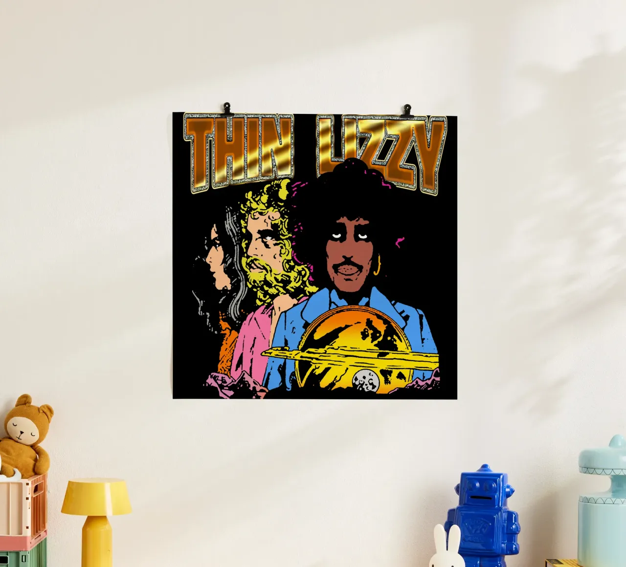 Gonna Silhouette Thin Lizzy poster da imstildreaming