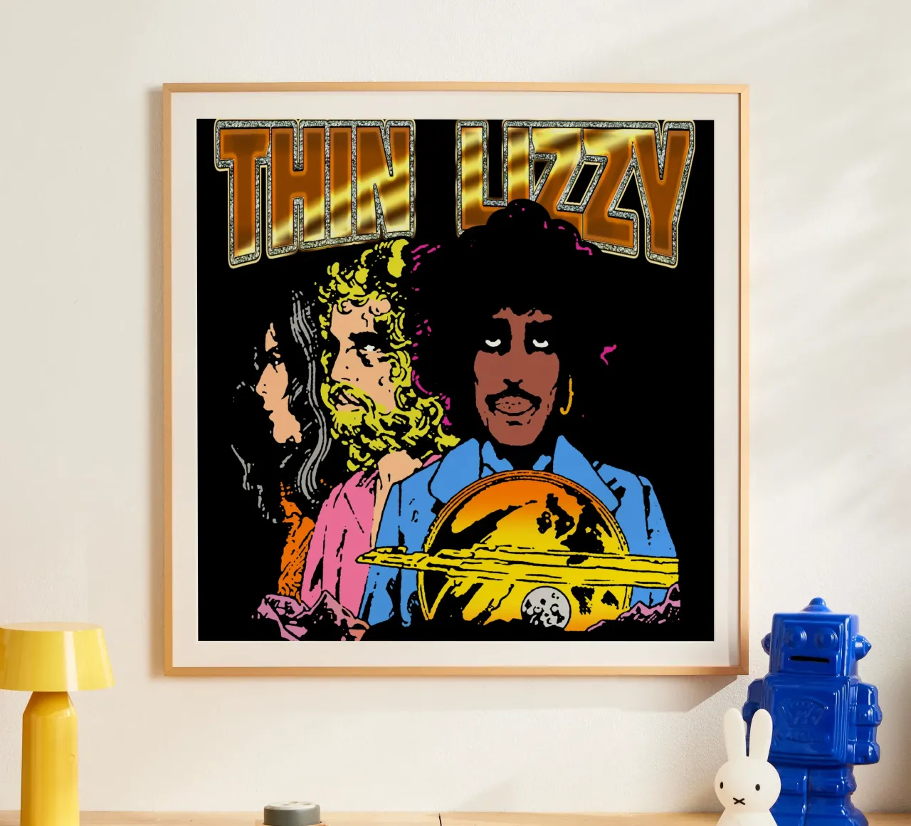 Gonna Silhouette Thin Lizzy poster da imstildreaming