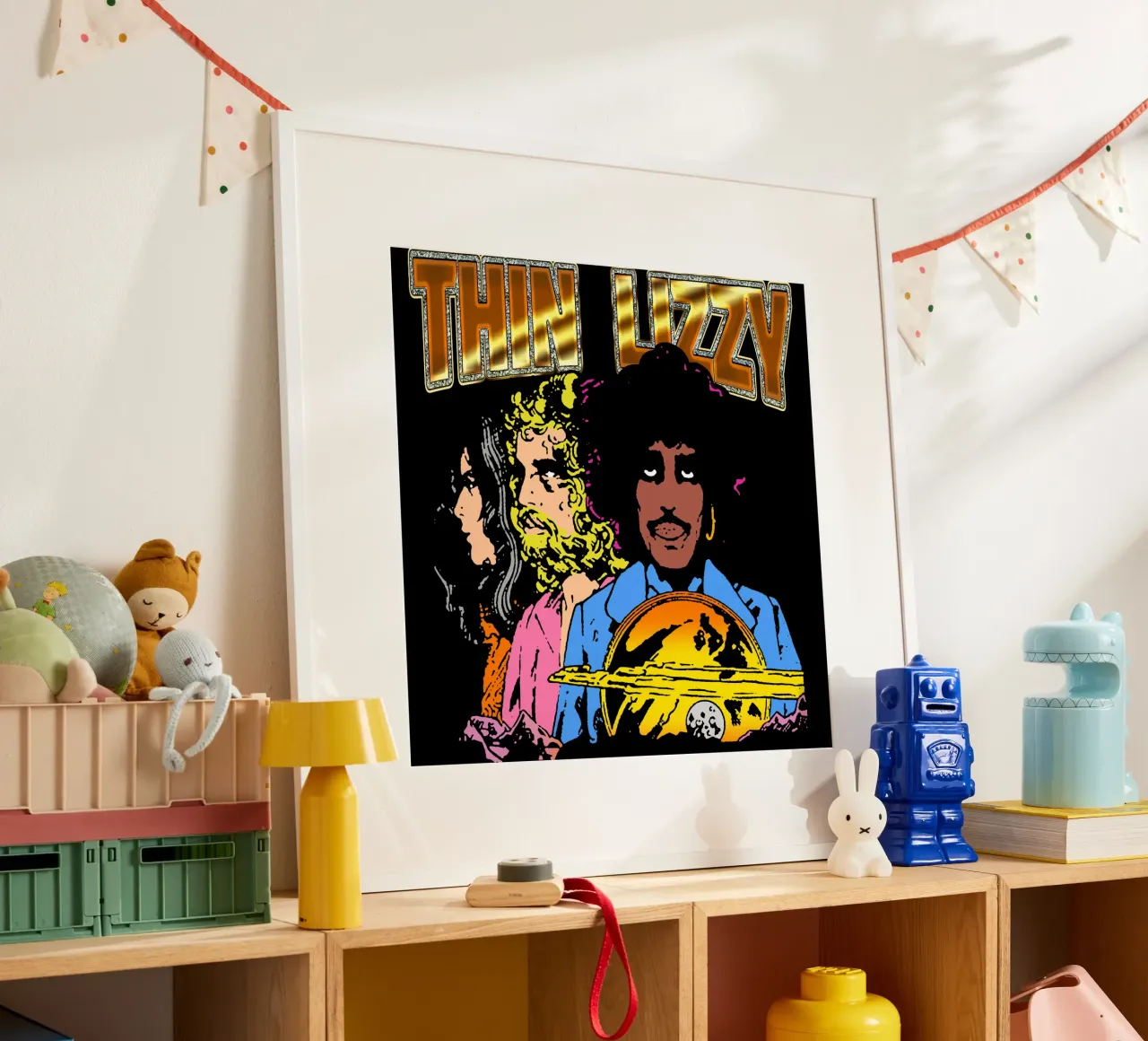 Gonna Silhouette Thin Lizzy poster da imstildreaming