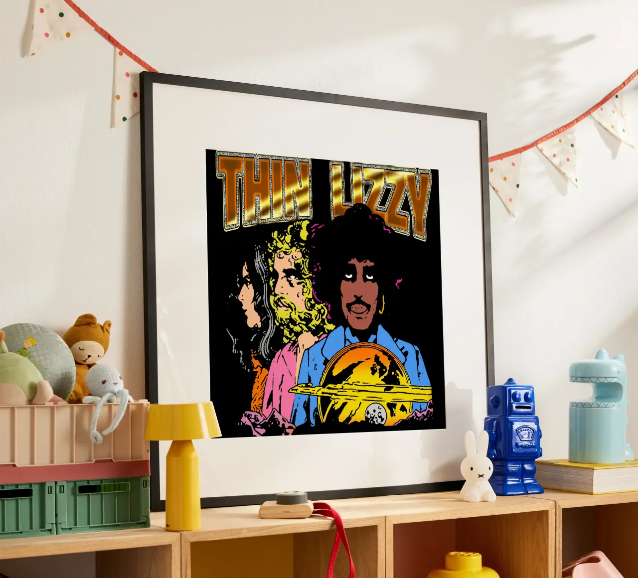 Gonna Silhouette Thin Lizzy poster da imstildreaming