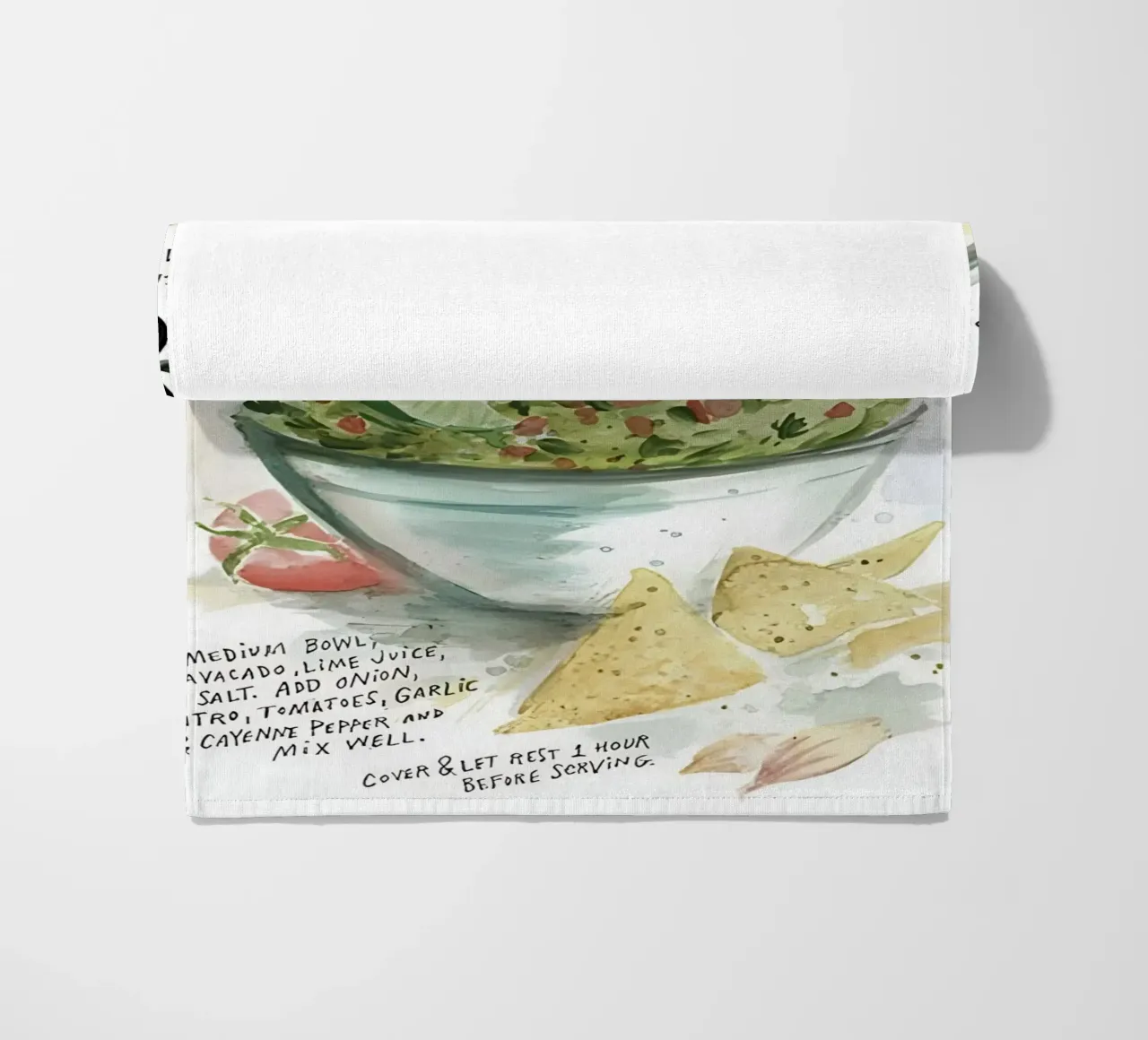 guacamole telo mare da Type & Tape