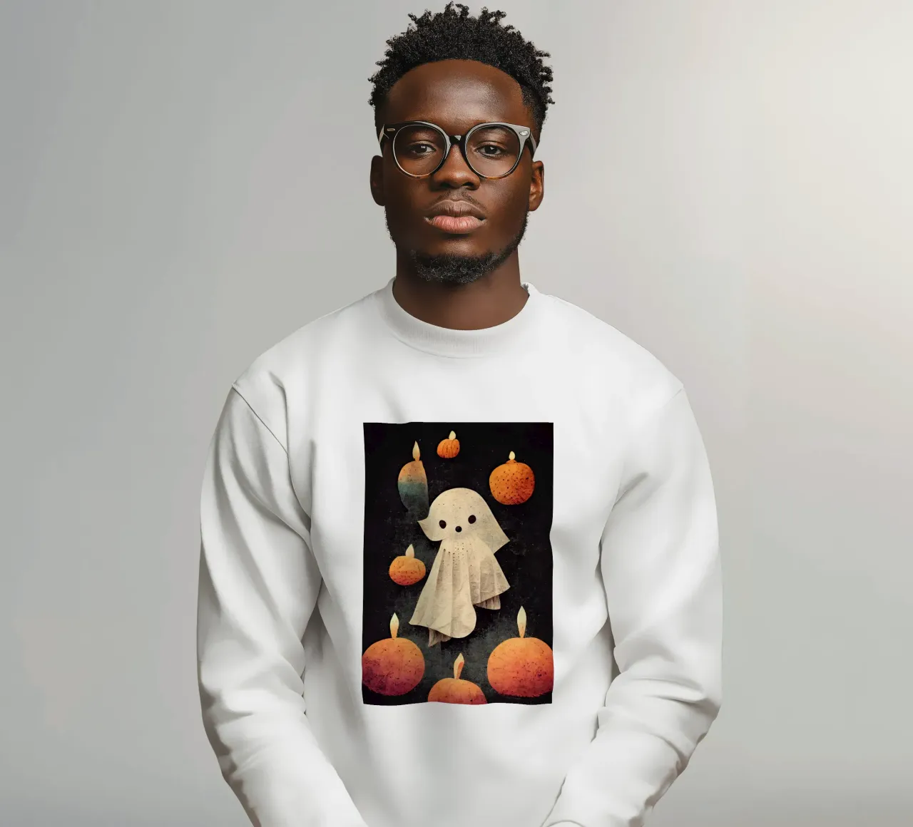 Little Ghost sweatshirt by treechild