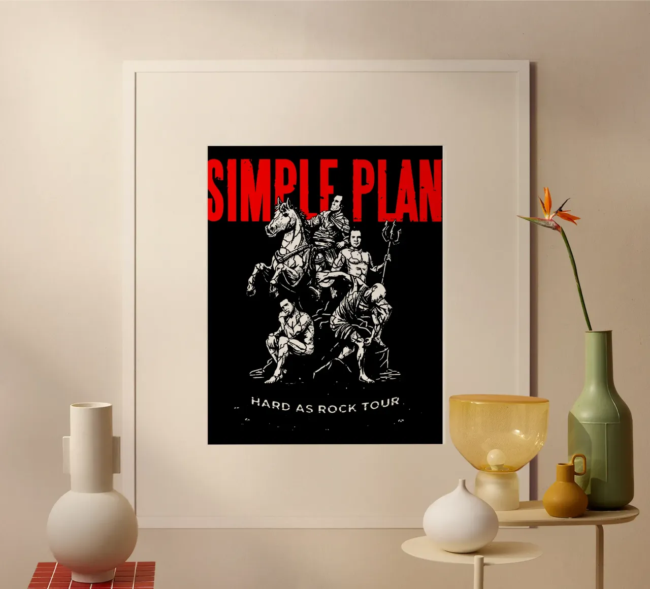 Silhouette semplice del pan poster da skurtow