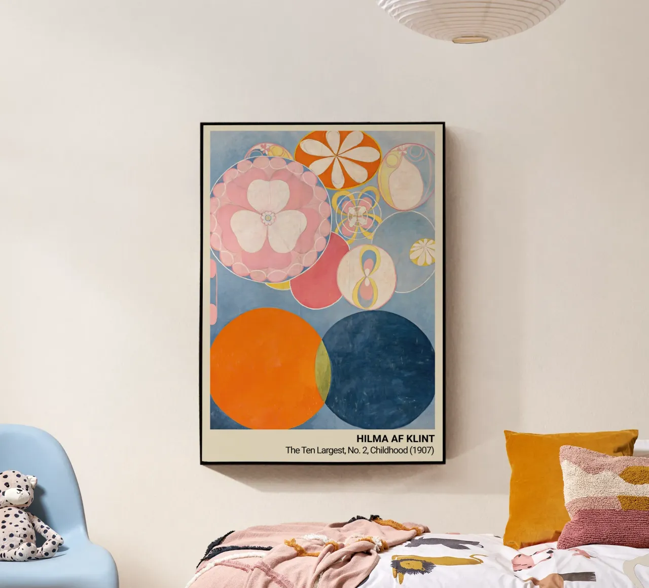 Hilma af Klint - poster plexiglass da the red studio