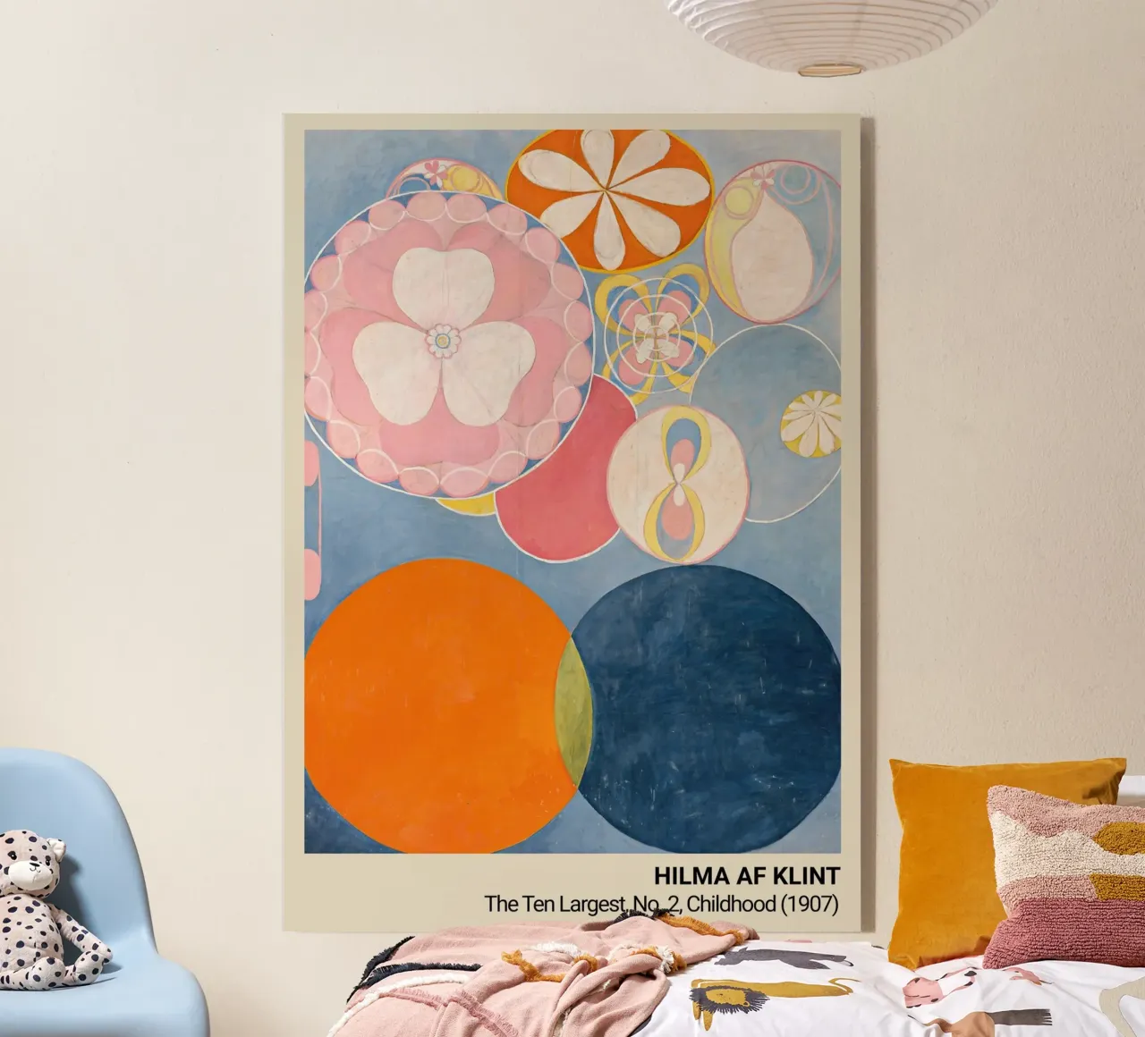 Hilma af Klint - poster plexiglass da the red studio