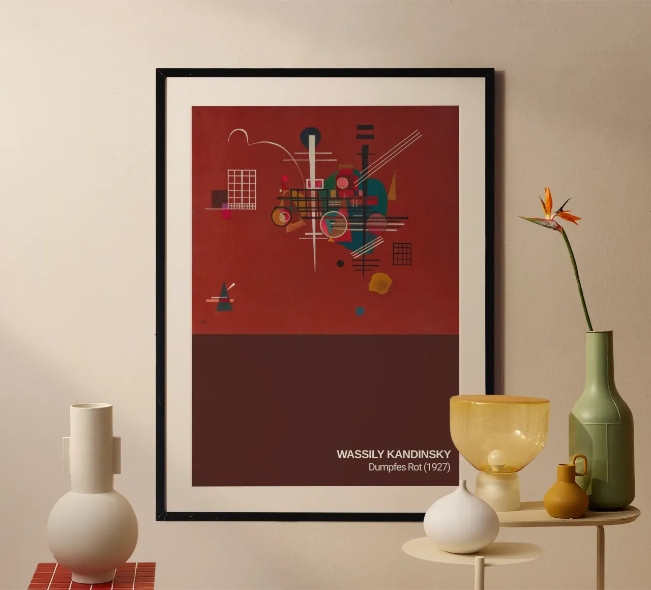 KANDINSKY - poster poster da the red studio