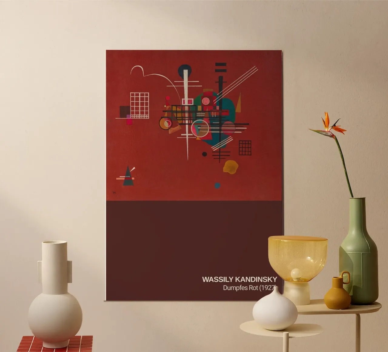 KANDINSKY - poster poster da the red studio