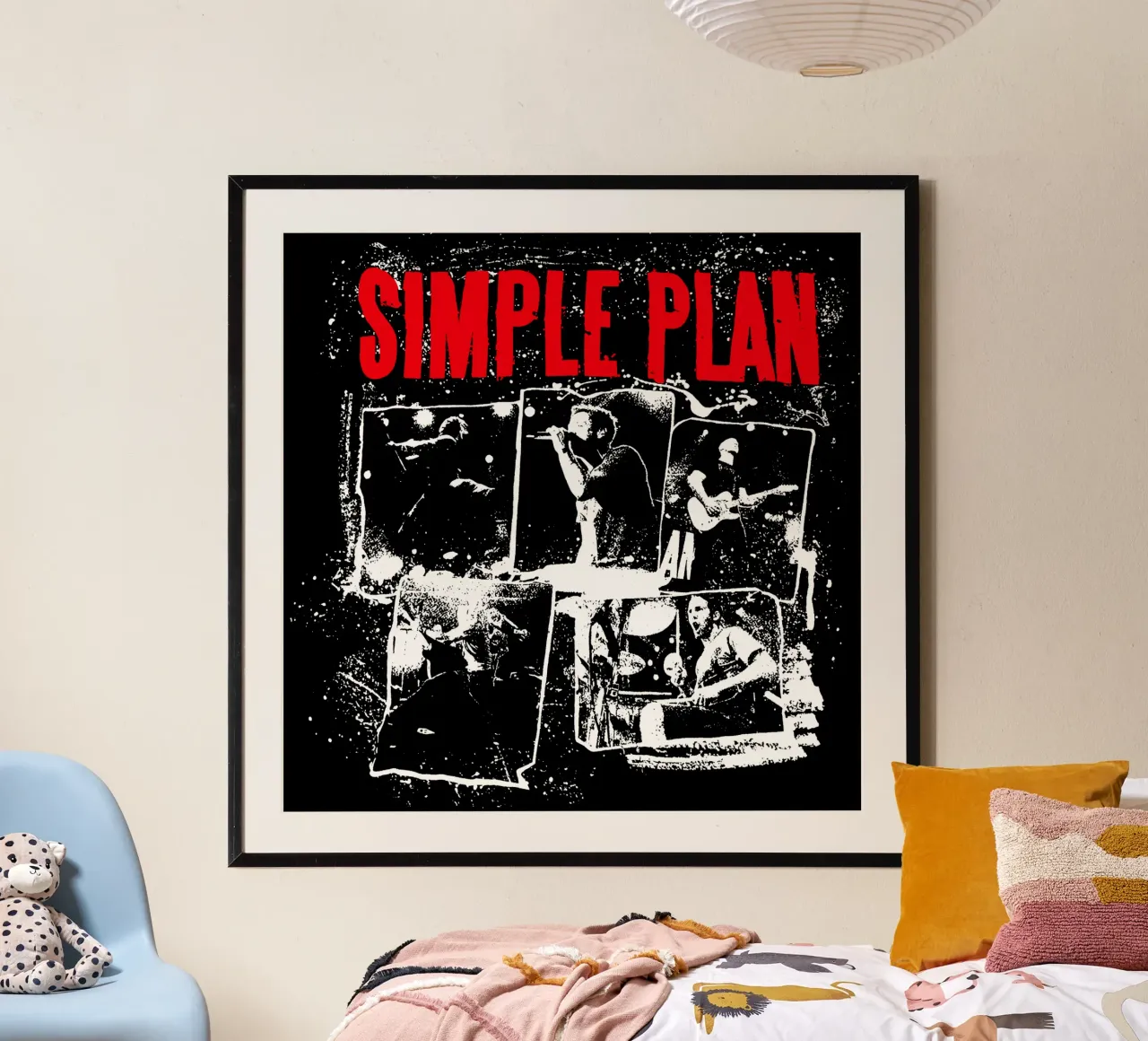 Silhouette semplice del pan poster da sophielouise.designs