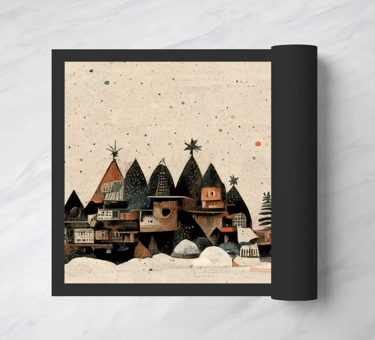 Tiny Christmas Town zerbino da treechild