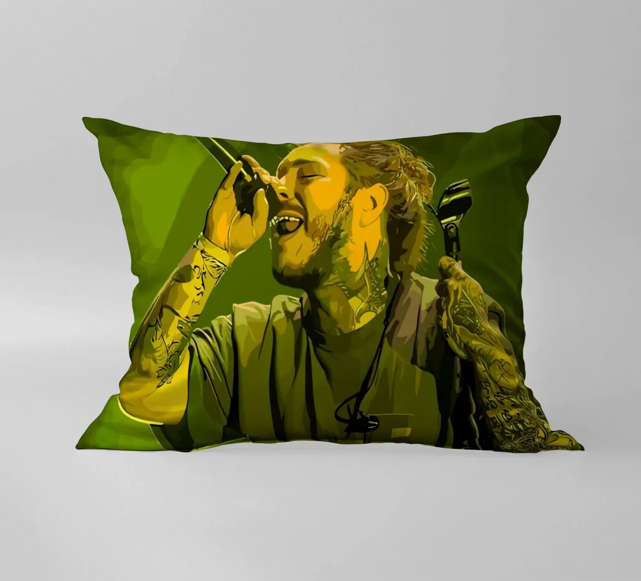 Performance di Post Malone cuscino da shiners