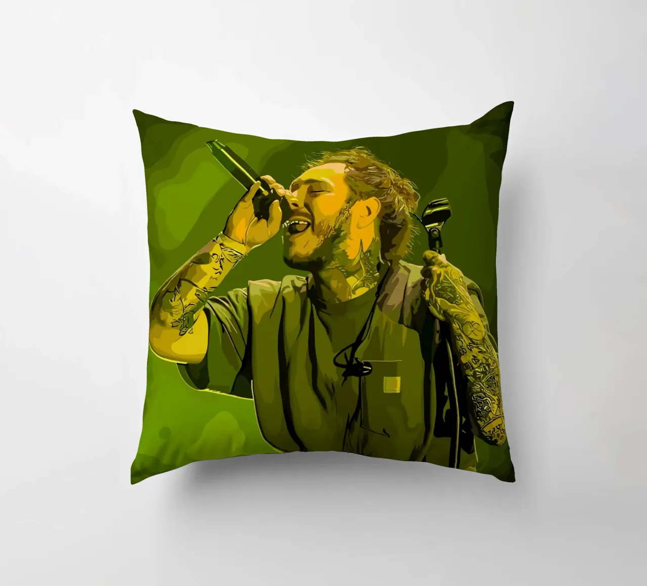 Performance di Post Malone cuscino da shiners