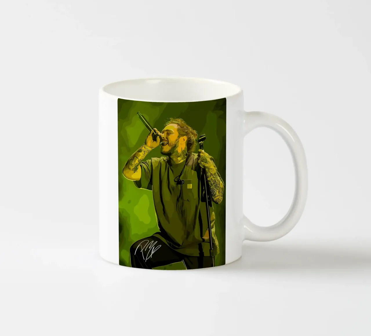Performance di Post Malone tazza in ceramica da shiners