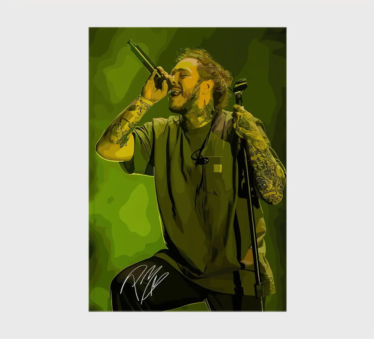 Post Malone Performance notebook by shiners