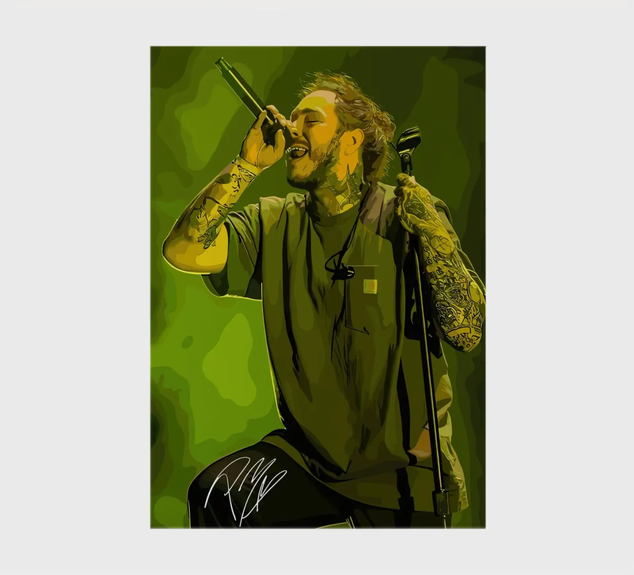 Post Malone Performance notebook by shiners