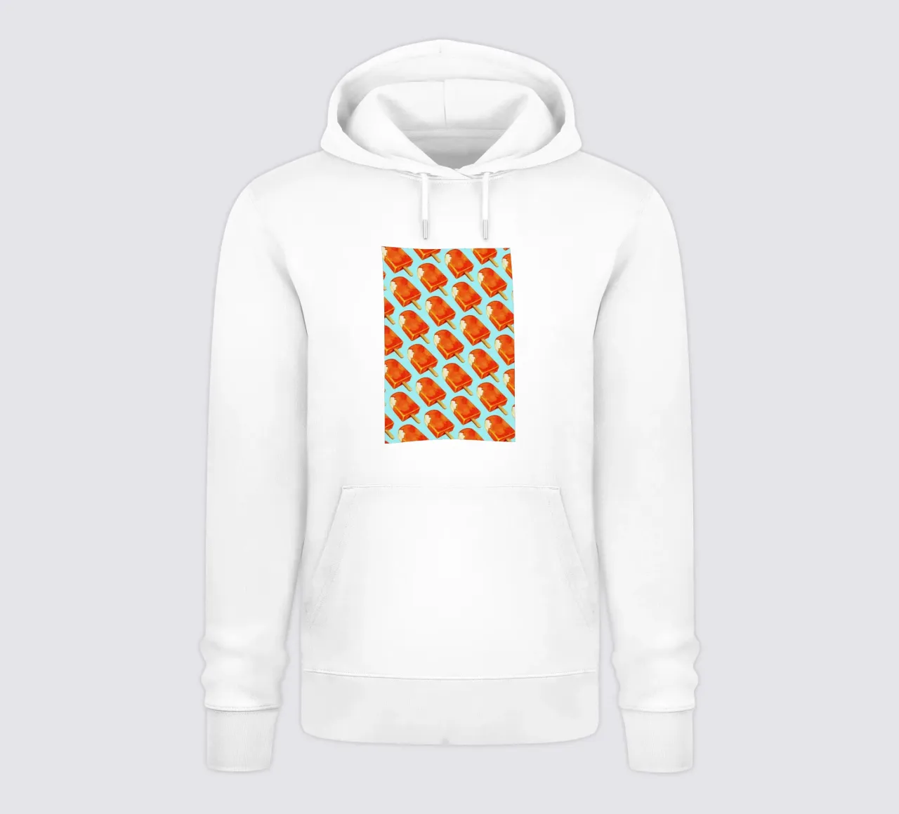 Creamsicle Pattern felpa con cappuccio da Kelly Gilleran