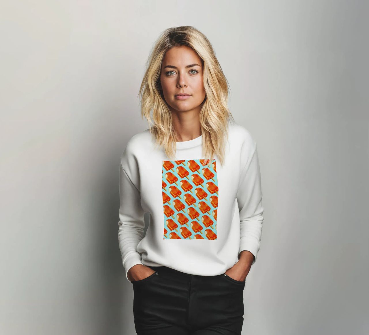 Creamsicle Pattern felpa da Kelly Gilleran
