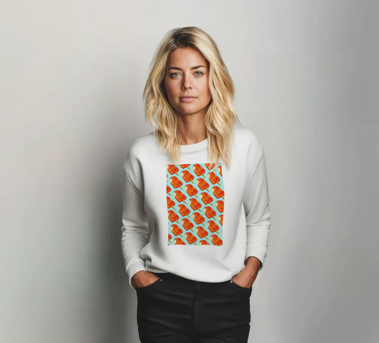 Creamsicle Pattern felpa da Kelly Gilleran