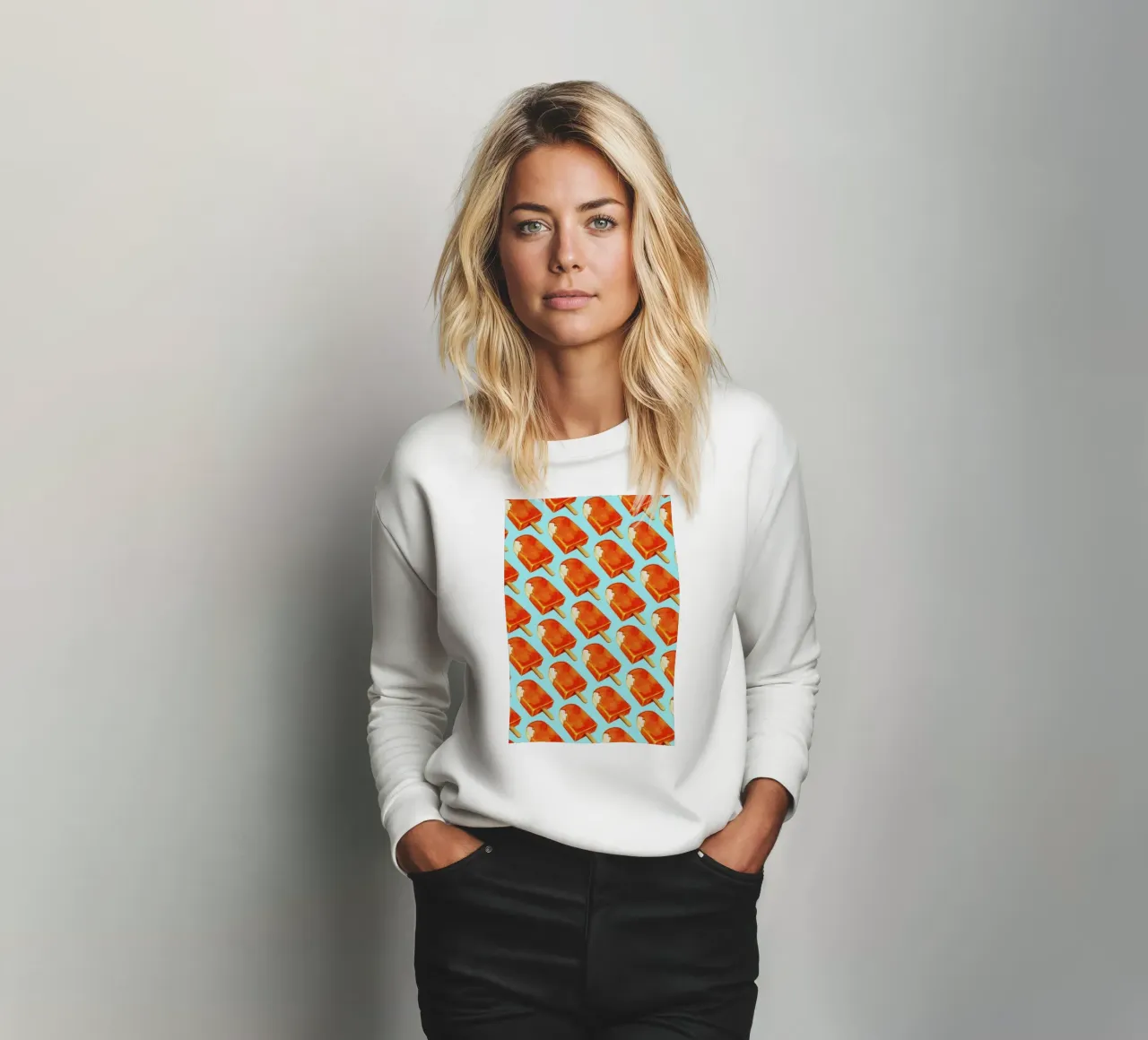 Creamsicle Pattern sweat de Kelly Gilleran