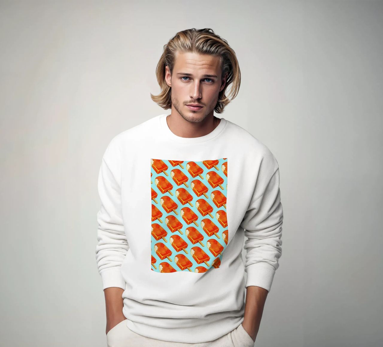 Creamsicle Pattern felpa da Kelly Gilleran