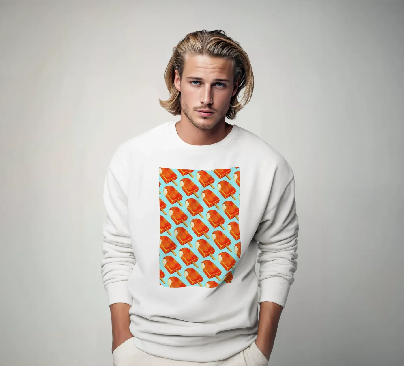 Creamsicle Pattern felpa da Kelly Gilleran