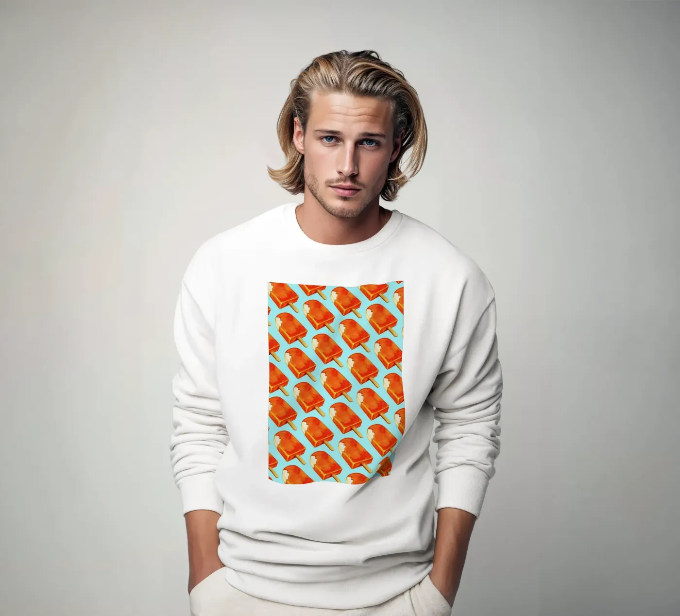 Creamsicle Pattern felpa da Kelly Gilleran