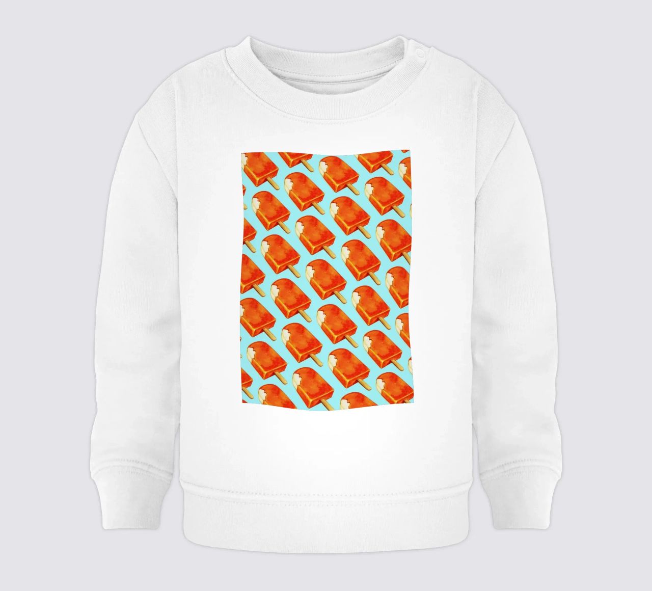 Creamsicle Pattern felpa neonato da Kelly Gilleran