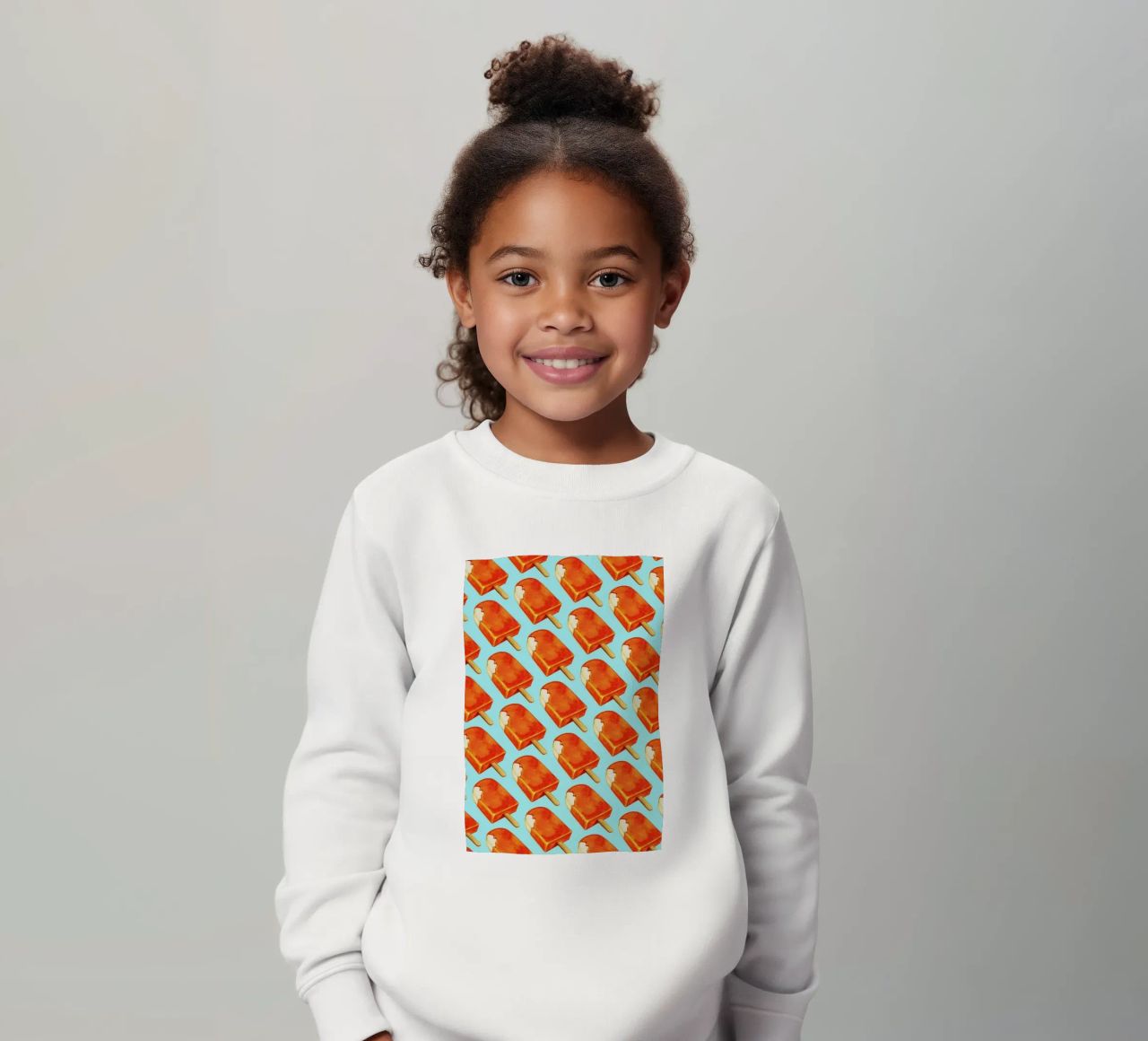 Creamsicle Pattern felpa bambino da Kelly Gilleran