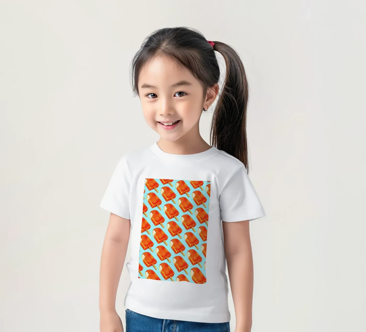 Creamsicle Pattern kinder t-shirt van Kelly Gilleran