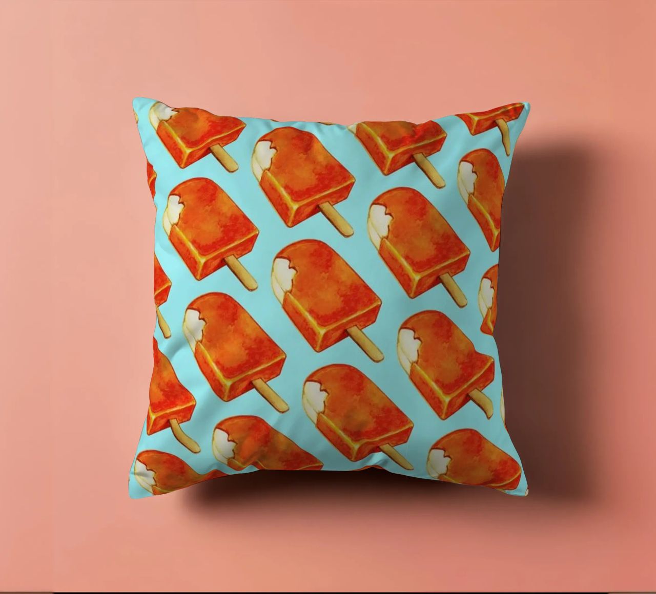Creamsicle Pattern cuscino da Kelly Gilleran