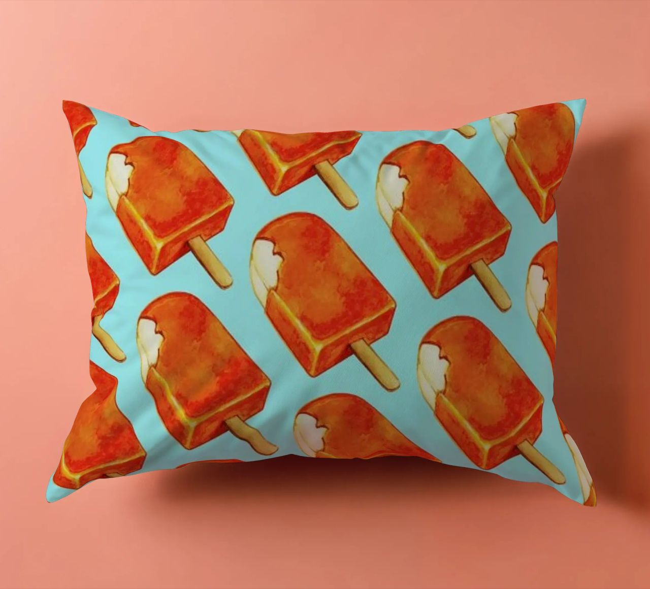 Creamsicle Pattern cuscino da Kelly Gilleran