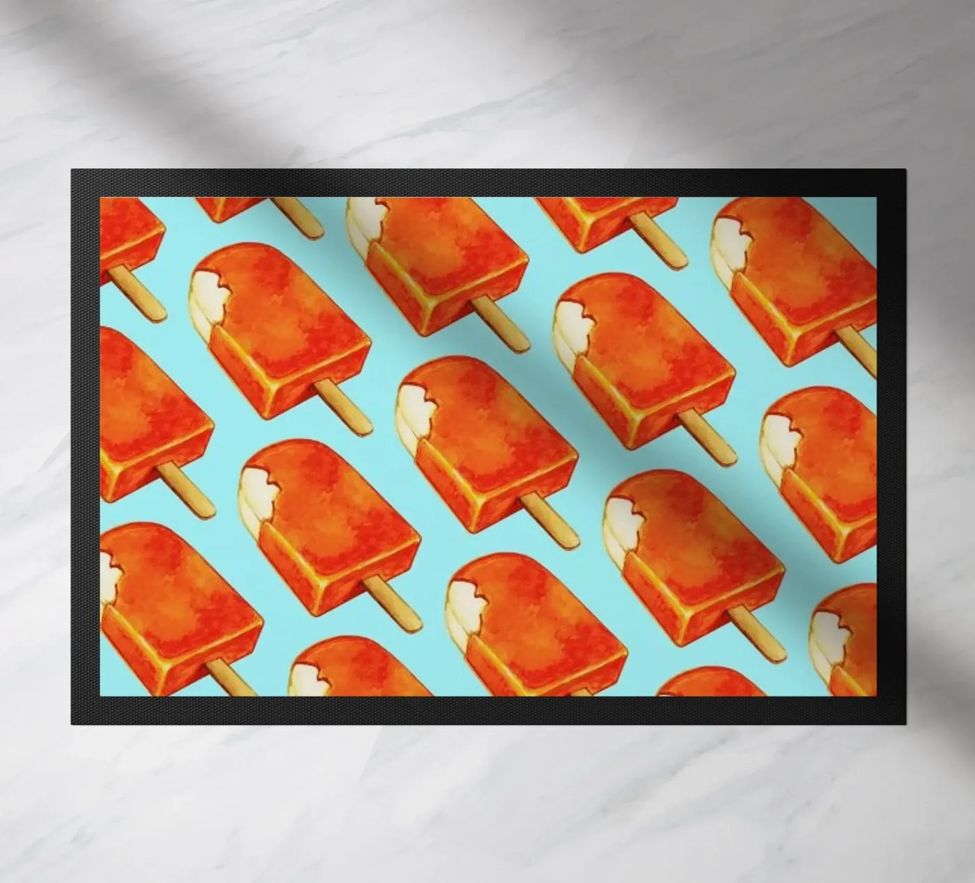 Creamsicle Pattern doormat by Kelly Gilleran