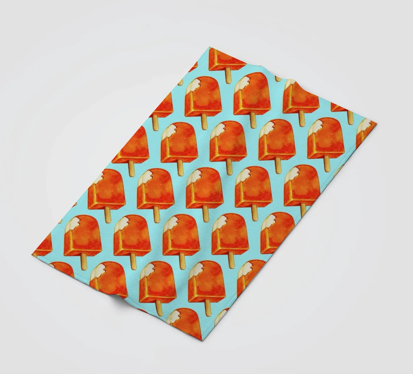 Creamsicle Pattern Fleecedecke von Kelly Gilleran