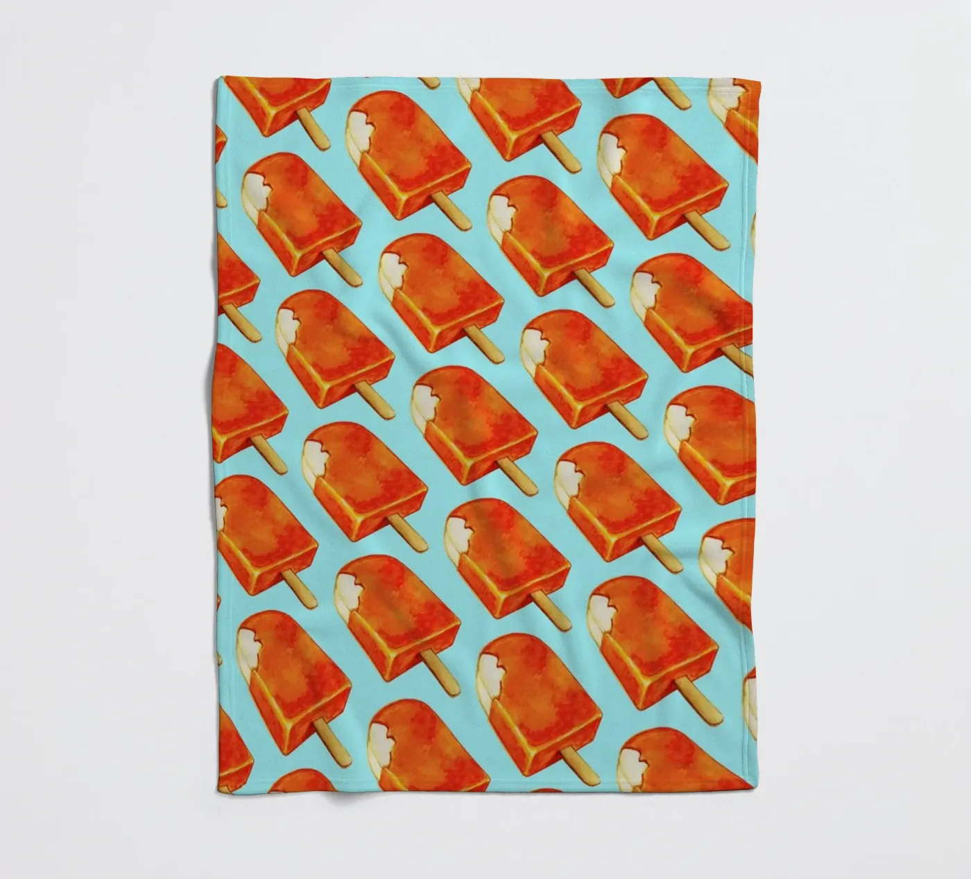 Creamsicle Pattern Fleecedecke von Kelly Gilleran